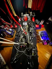 serious kit milker rubber mega electro stimulation vacuum suit latex BDSM Dominatrix